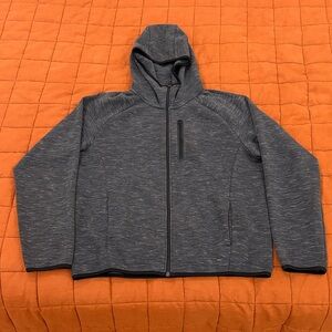 Uniqlo Men's Gray Zip Up Hoodie
